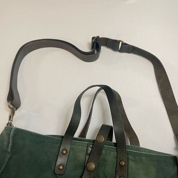 Rehard Italy Green Tote Bag Purse Handbag - Picture 7 of 14